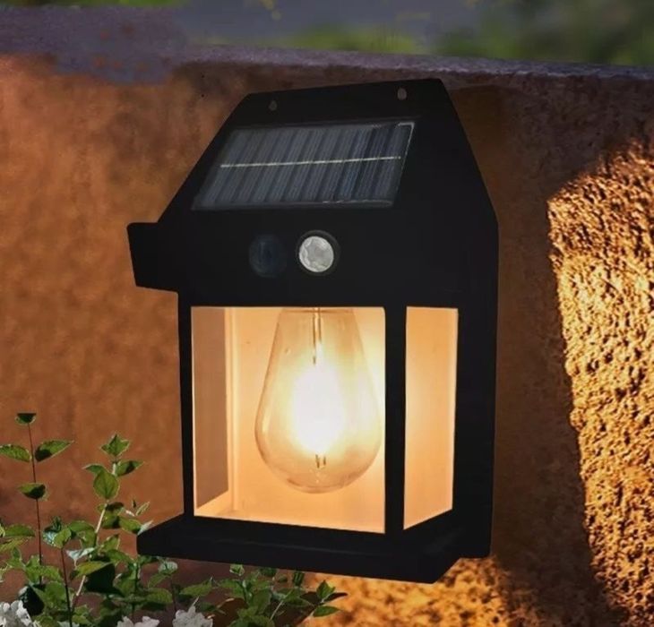 Lampka solarna czujnik ruchu 3 tryby