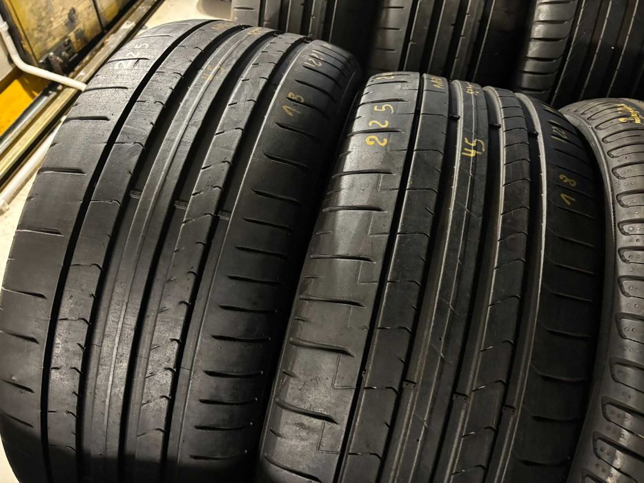 2X OPONY LETNIE 225/45ZR18 225/45R18 95Y Pirelli P Zero XL 5.6MM 2022R