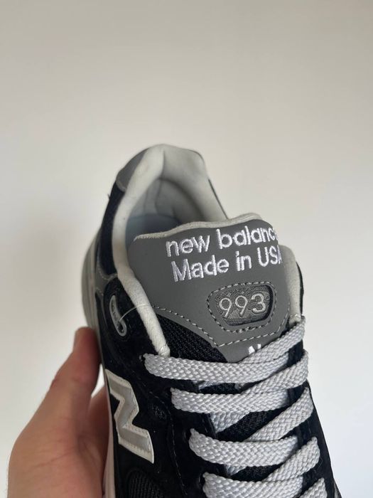 Кросівки Чоловічі New Balance 993 ‘Black White Grey’ 40-45 Топ