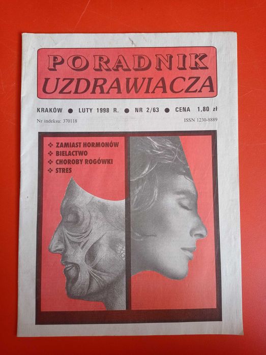 Poradnik uzdrawiacza, luty 1998, nr 2/63