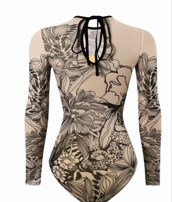 Купальник Pitaya . розмір  M, L, XL з довгим рукавом