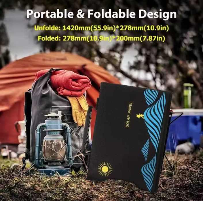 Складна сонячна панель 50 Вт/6 панелей (Solar Panel)