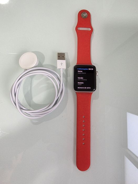Apple Watch Série 3 42MM  Bateria 100%