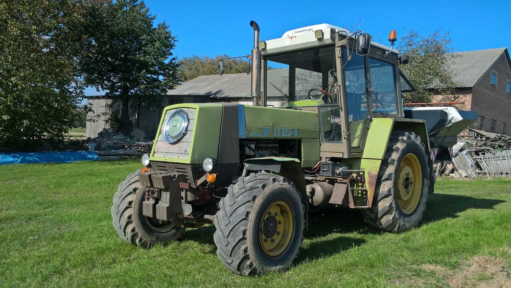 Fortshritt 323a /Ciągnik LTZ 55 A  / Talerzówka Dal-bo/ Siewnik Overum