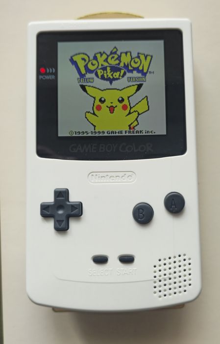 Gameboy color OLED + gry 2x Pokemon