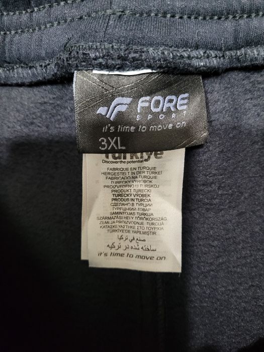 Мужские спортивные костюмы. FORE, Турция. 3 нитки, зима. M - 3XL.