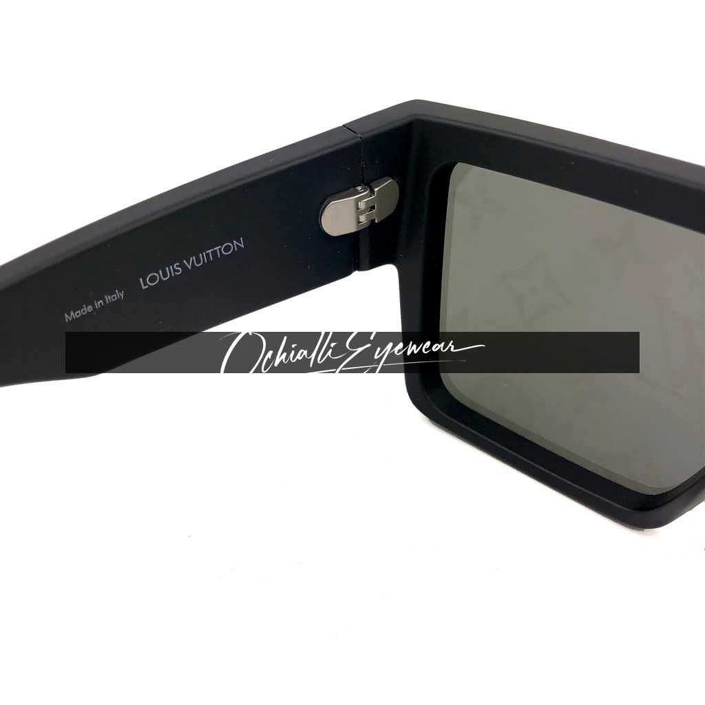 LOUIS VUITTON LV Waimea L Sunglasses Eye Were Plastic Black Z1583E