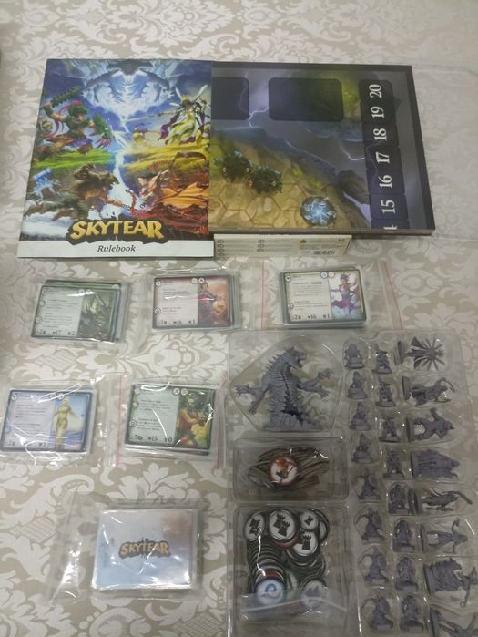 Skytear com as exp. Kurumo + Nupten + Taulot + Liothan