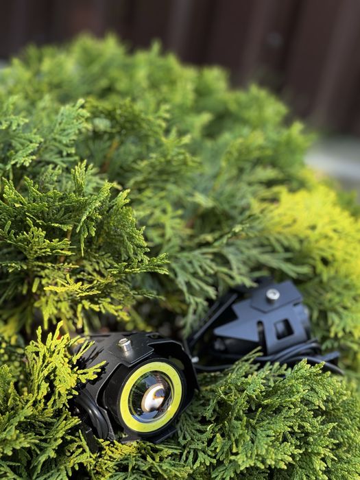 Авто мото туманки лінза   Фара на мотоцикл доп світло освіщення