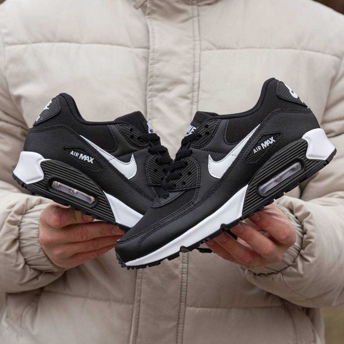ТОП ПРОДАЖУ! Nike Air Max 90 x  Black/White 38 39 40 41 42 43 44 45