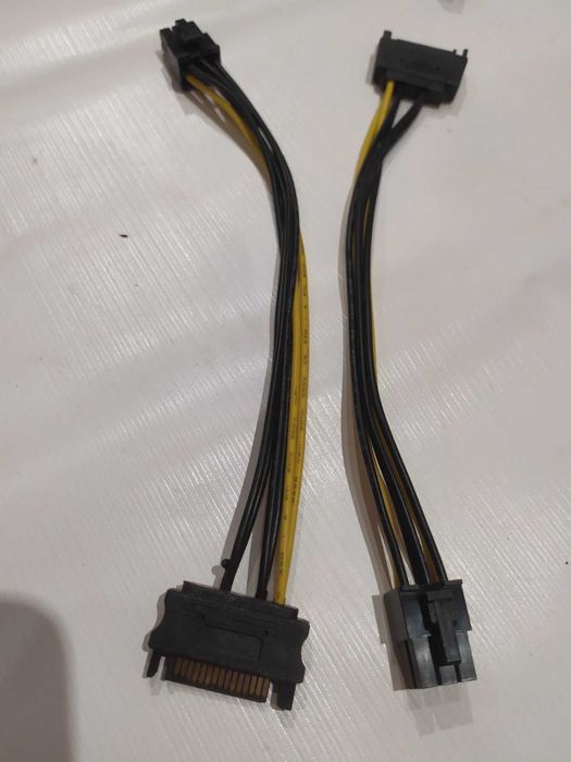 Кабели переходники  6PIN - SATA, USB 3.0 (AM/AM).