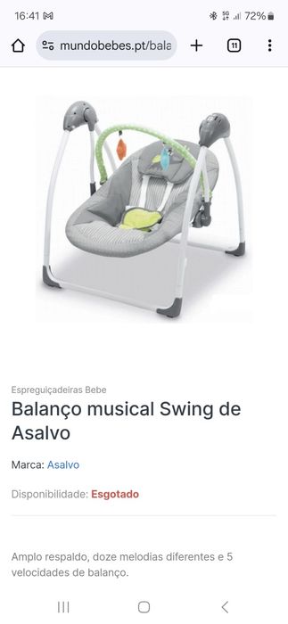 Espreguiçadeira como nova