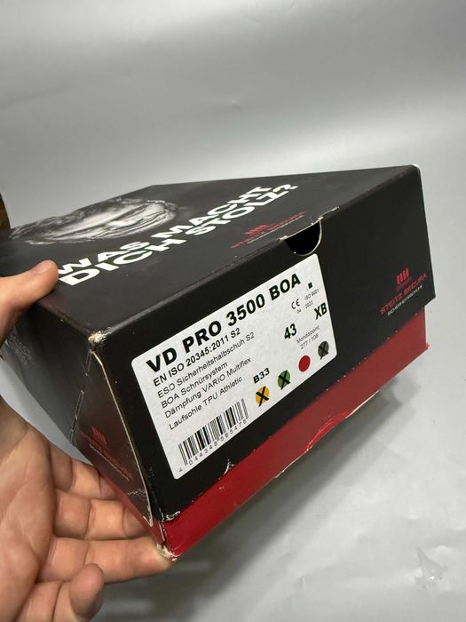 Buty robocze 43 Steitz Secura VD PRO 3500 BOA NOWE