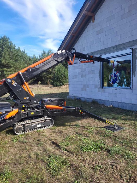 mini żuraw wynajem Międzyrzecz, Międzychód, Sulęcin - Alexservice