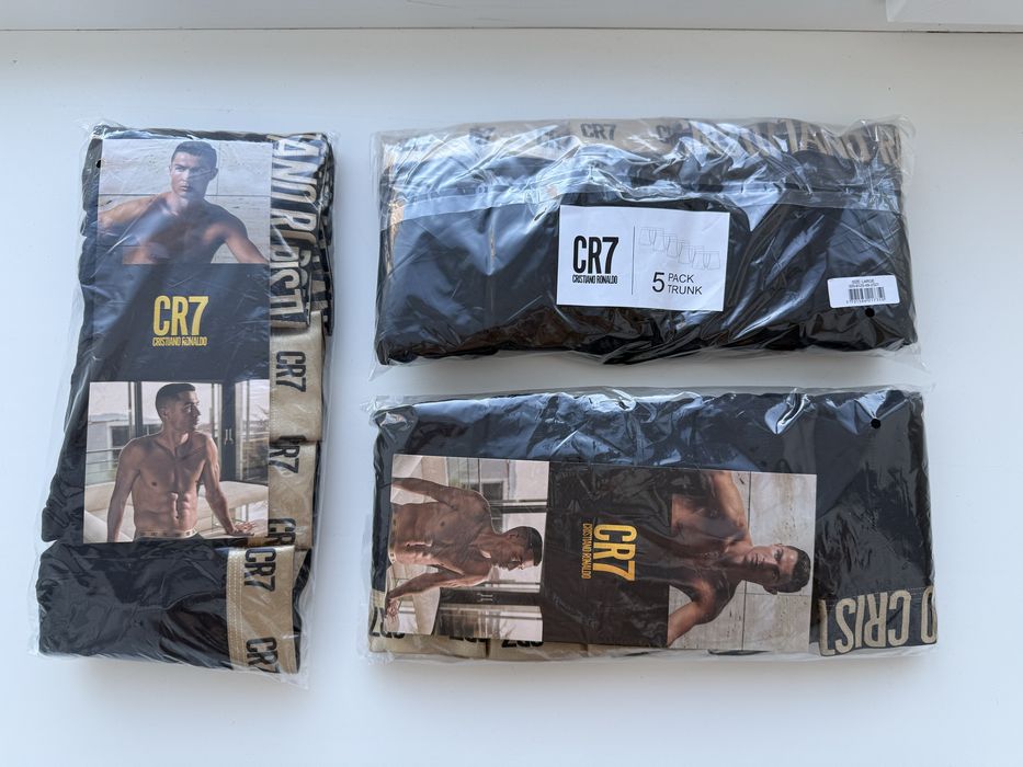 Труси CR7 M, L  , XL розміри(кількість в упаковці 5шт)
