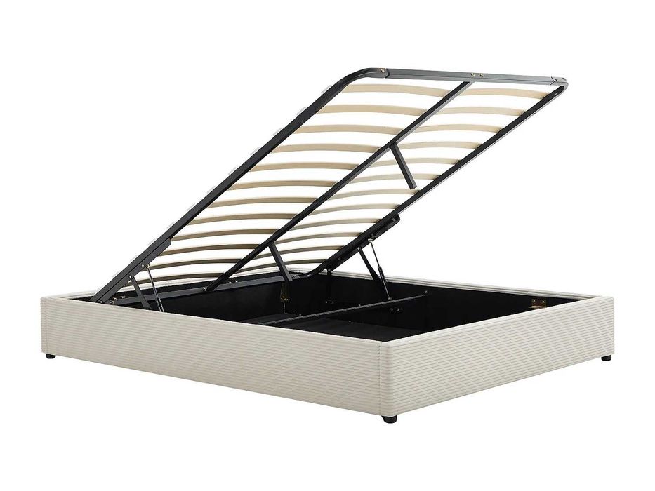Cama Casal Sommier 140x190 com arrumação  - FIRMEO de YSMÉE