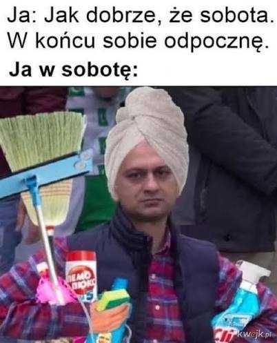Ty odpoczywaj, ja ogarnę! Sprzątanie