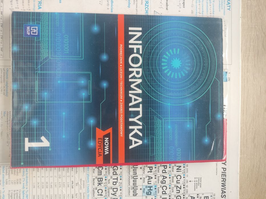 Podręcznik INFORMATYKA 1 liceum i technikum