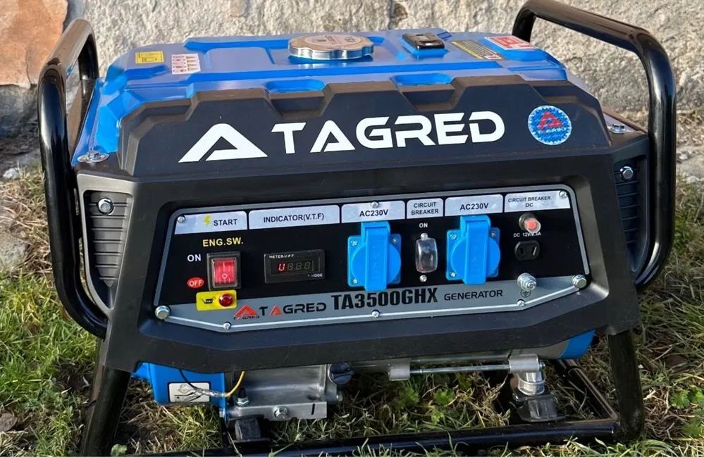 Генератор бензиновий 3 кВт TAGRED 4-тактний Бензиновый генератор