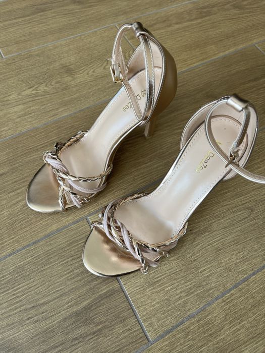 Sandaly DeeZee 36 rose gold