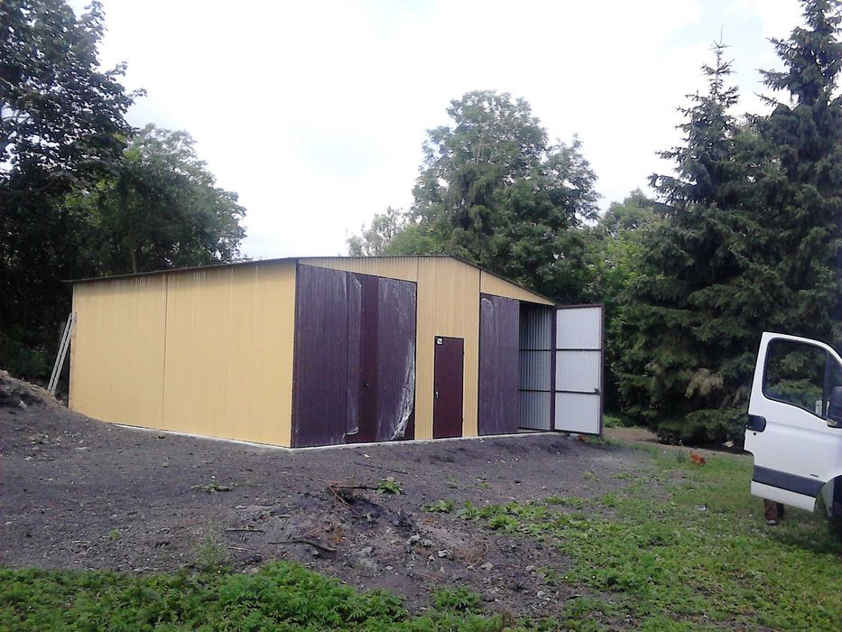 Garaż blaszak 7x6! Garaż blaszany!Garaż Magazyn 6x8 6x5 5x7 6x6 12x6