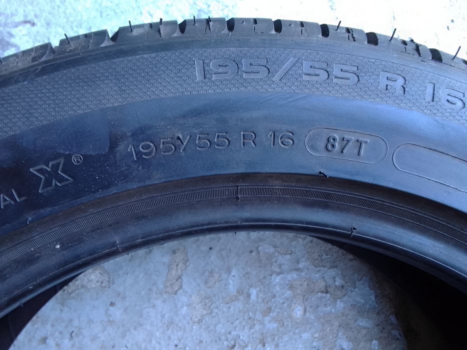 1 Opona letnia 195/55r16 MICHELIN 7mm