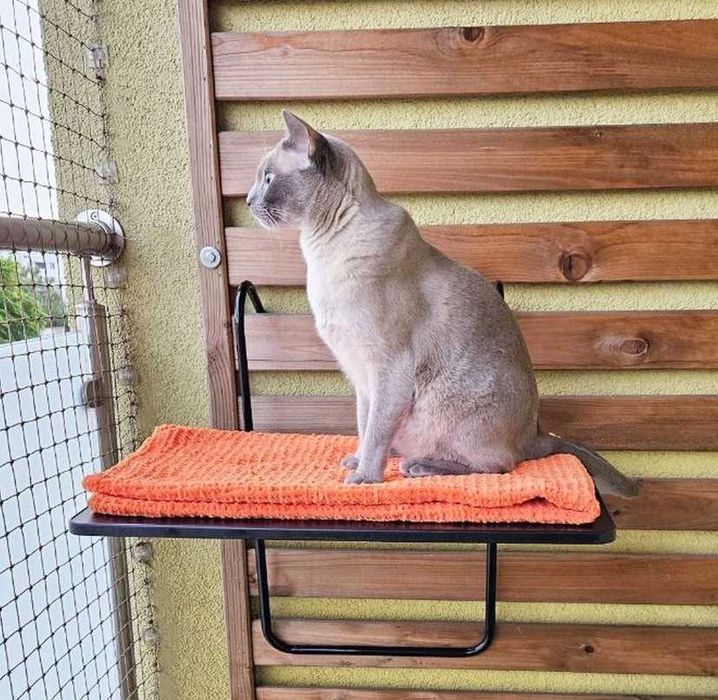 Solidny stolik balkonowy wiszący na balkon taras poręcz balustradę NEW