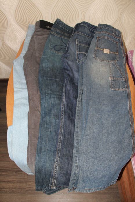 Джинсы 8-12 лет разные мальчику