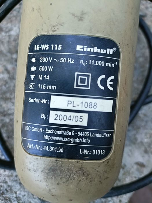 Einhell, model LE-WS 115