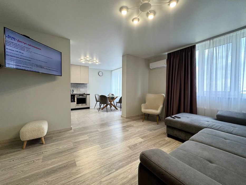 ЖК «Ліко-Град» |18 поверх | 70 м² | 2-кімнатна квартира Сучасний ремонт | вул. Михайла Максимовича