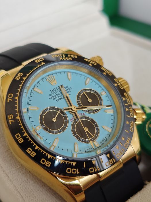 Rolex Daytona "Tiffany" – Mostrador Turquesa com Pulseira Oysterflex