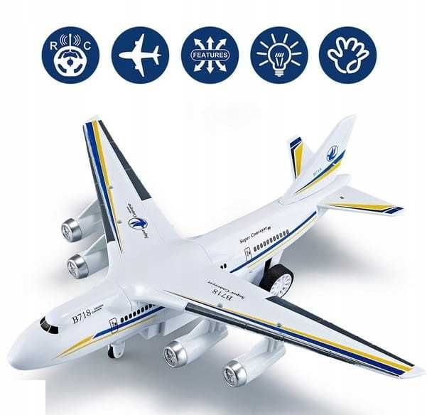 Samolot pasażerski zdalnie sterowany kierownica