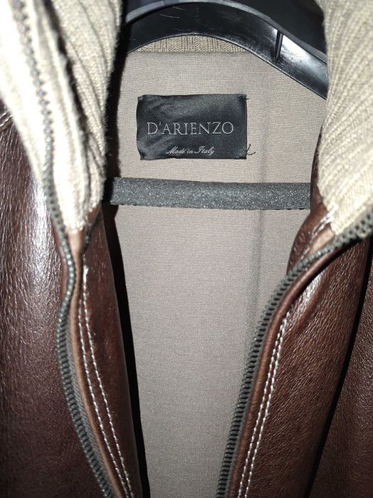 Kurtka skórzana BOMBERKA