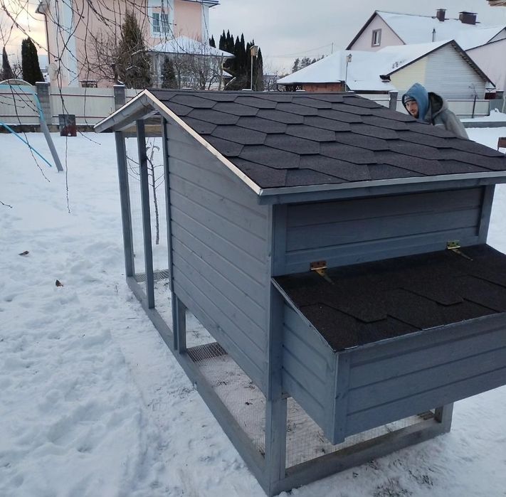 Курятник утеплений Фокс