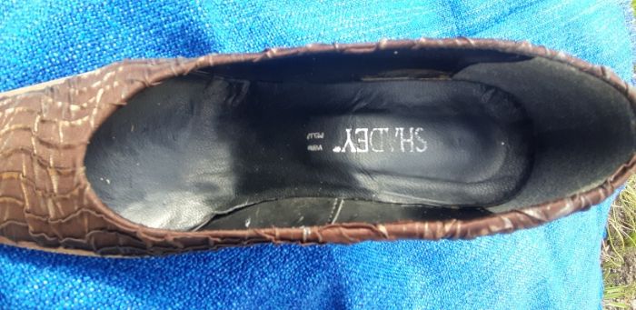 Shadey buty czółenka brązowe 37 wyjątkowe