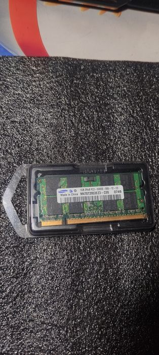 Memória RAM DDR2 SAMSUNG 2x 1GB Portátil