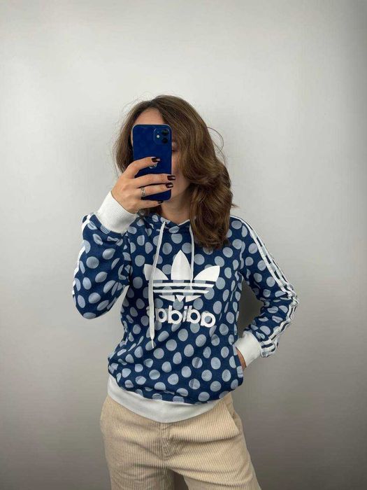 Жіноча спортивна кофта , худі , кенгуру adidas