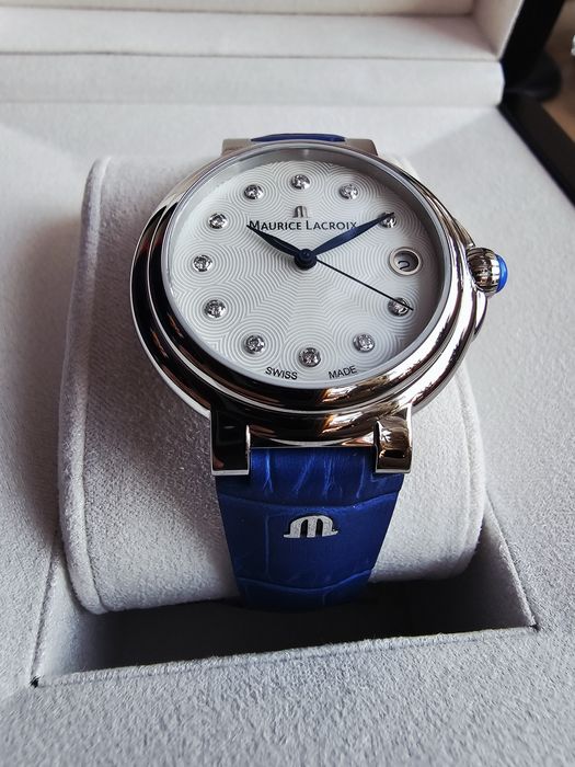 Maurice Lacroix Fiaba FA1007 z diamentami