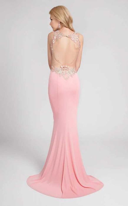 Эффектное свадебное платье в пол со шлейфом от Renee Couture UK 12_46р