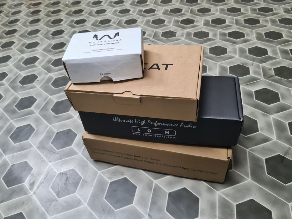 Transport cyfrowy sotm sms + jcat + sbooster +wyred 4 sound