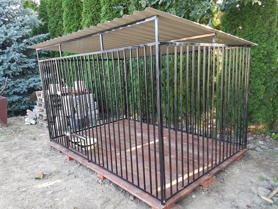 Kojec Klatka Zagroda Buda dla psa 2mx2m Montaż Gratis Solidny.