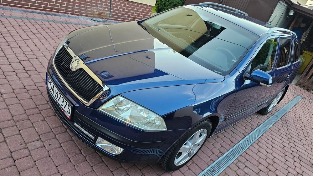 Skoda Octavia II 1,6MPI 102KM z gazem LPG 2006r Automat Hak BDB Rej PL Sanok