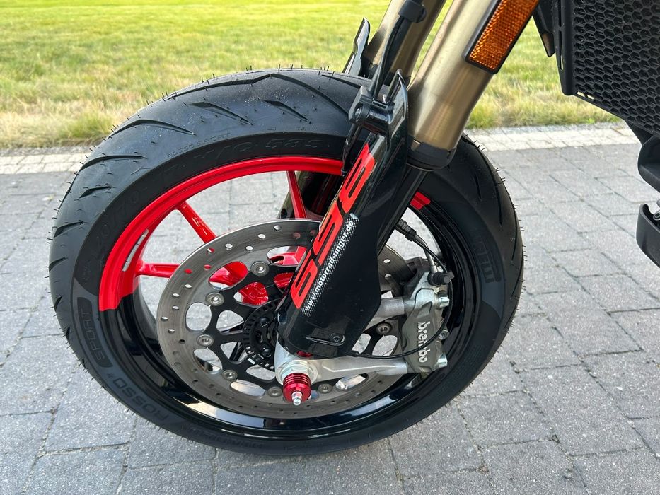 Ducati hypermotard RVE 698 prawko A2 wydech
