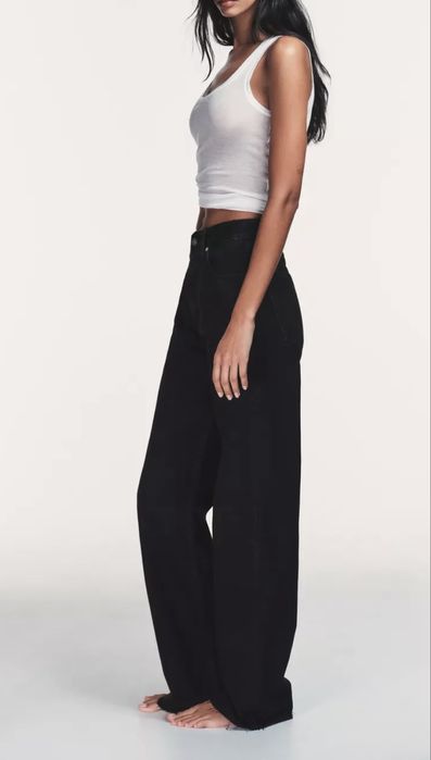Джинси Zara довгі широкі