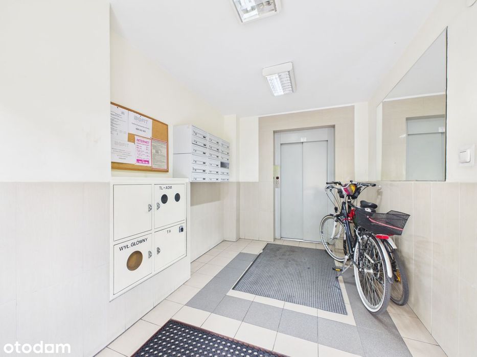 Wesoła | 68,82 m² | 3 pokoje | 2 balkony | garaż | zamknięte osiedle