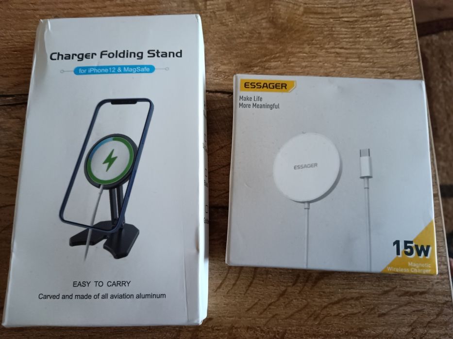 ładowarka magsafe + stojaki