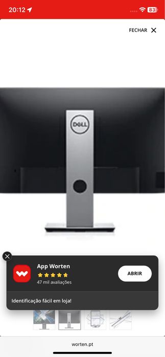 Ecra Dell completamente novo