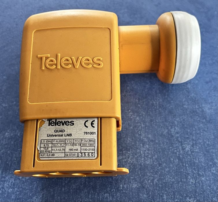 Konverter Televes Quad Universal LNB