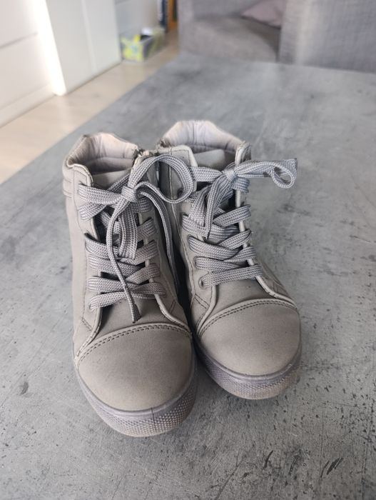 Buty buciki dla dziewczynki dziewczęce półbuty 30