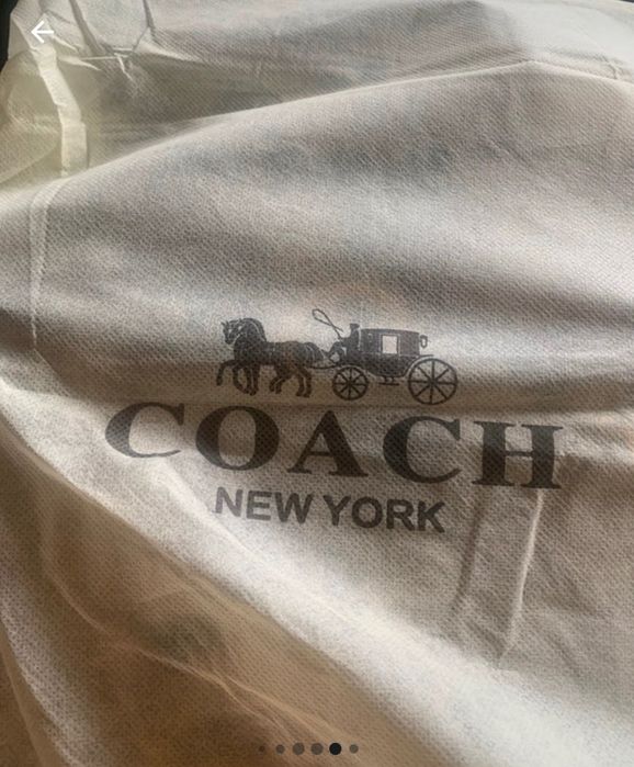 Mochila Coach castanha